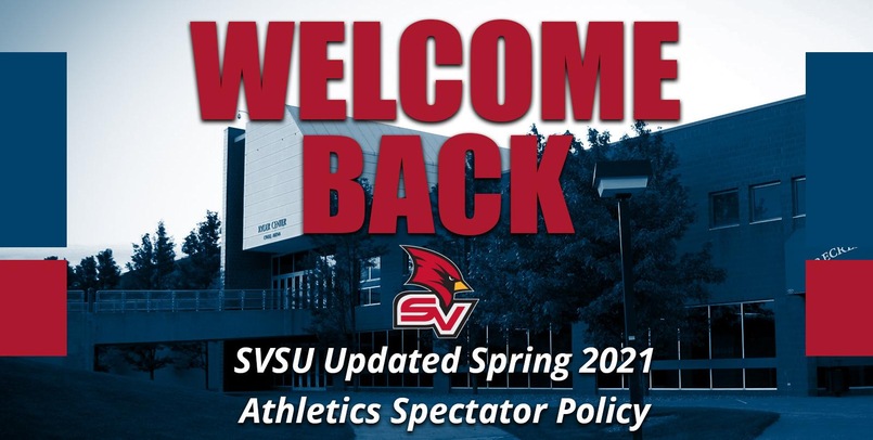Updated SVSU Athletics Spectator Policy for Spring 2021