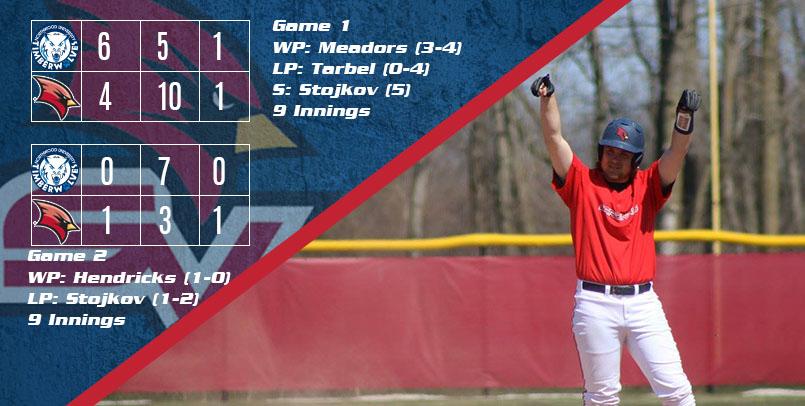 Kyle Randick's second career home run gave the Cardinals a walk-off victory in Sunday's second game...
