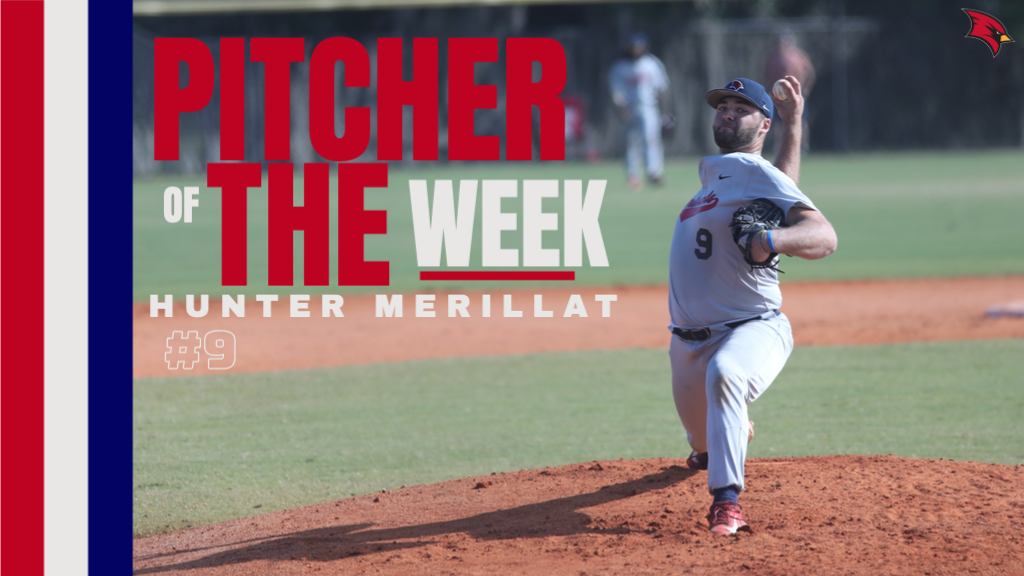 Hunter Merillat Earns GLIAC Pitcher of the Week Honors