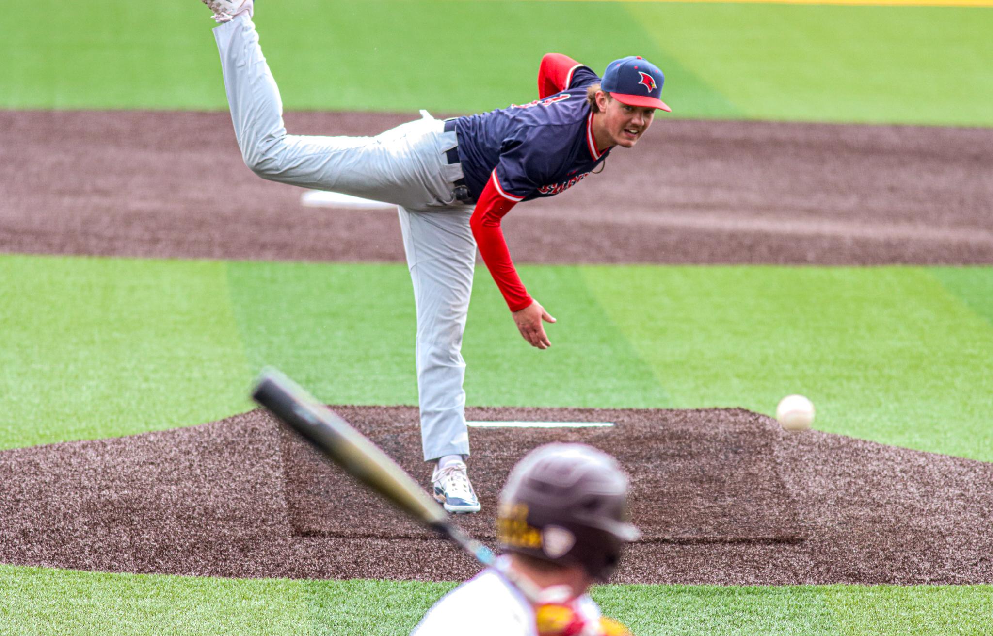 Cardinals Fall in Battle Against the Rain and Chippewas