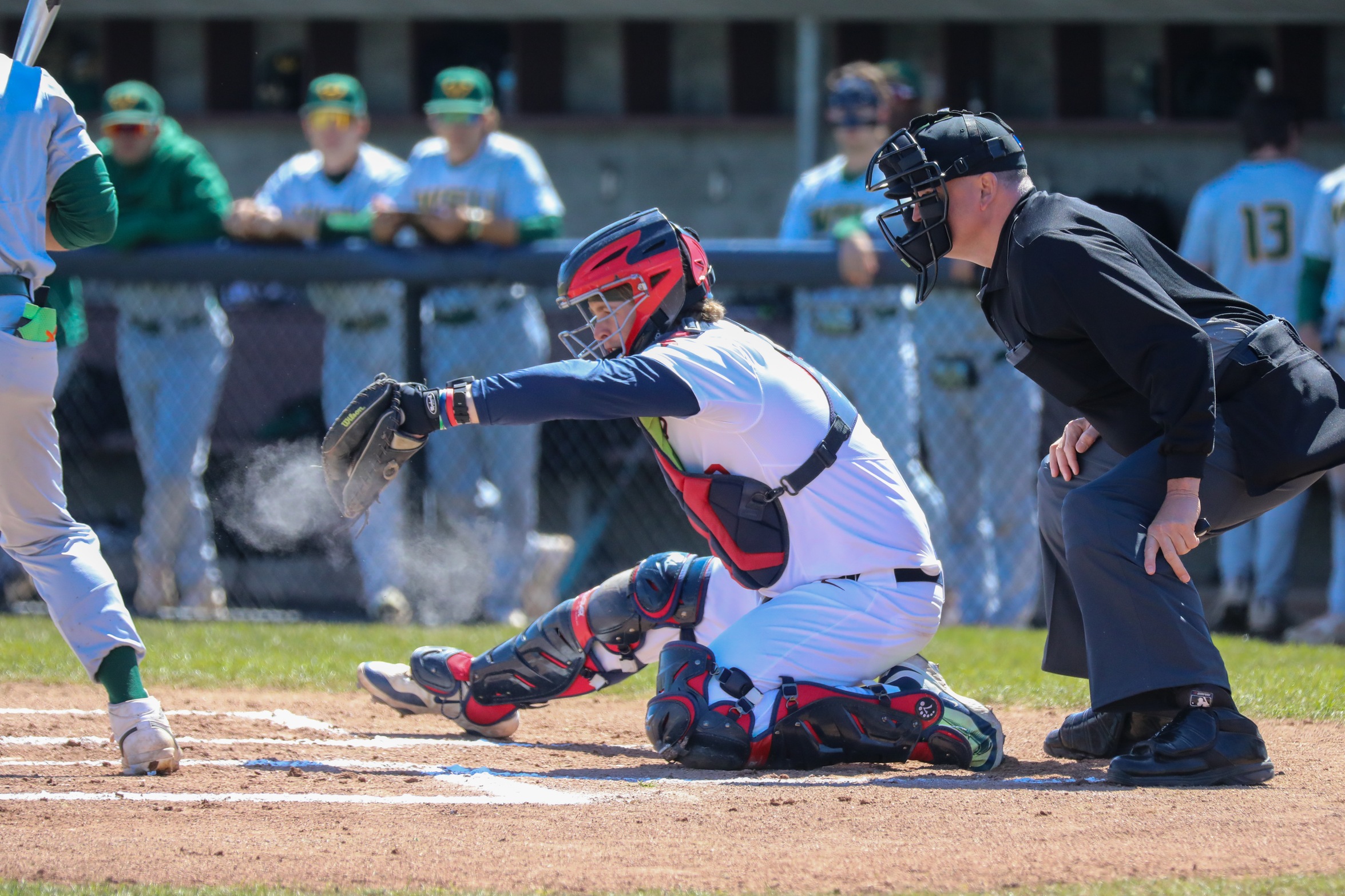 Cardinal Baseball Splits Opening Doubleheader