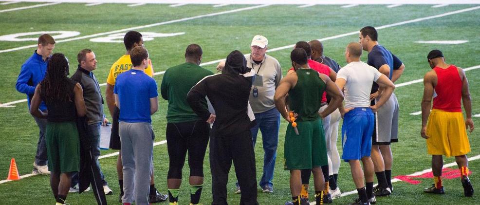 SVSU Hosted its first Pro Day in the Fieldhouse