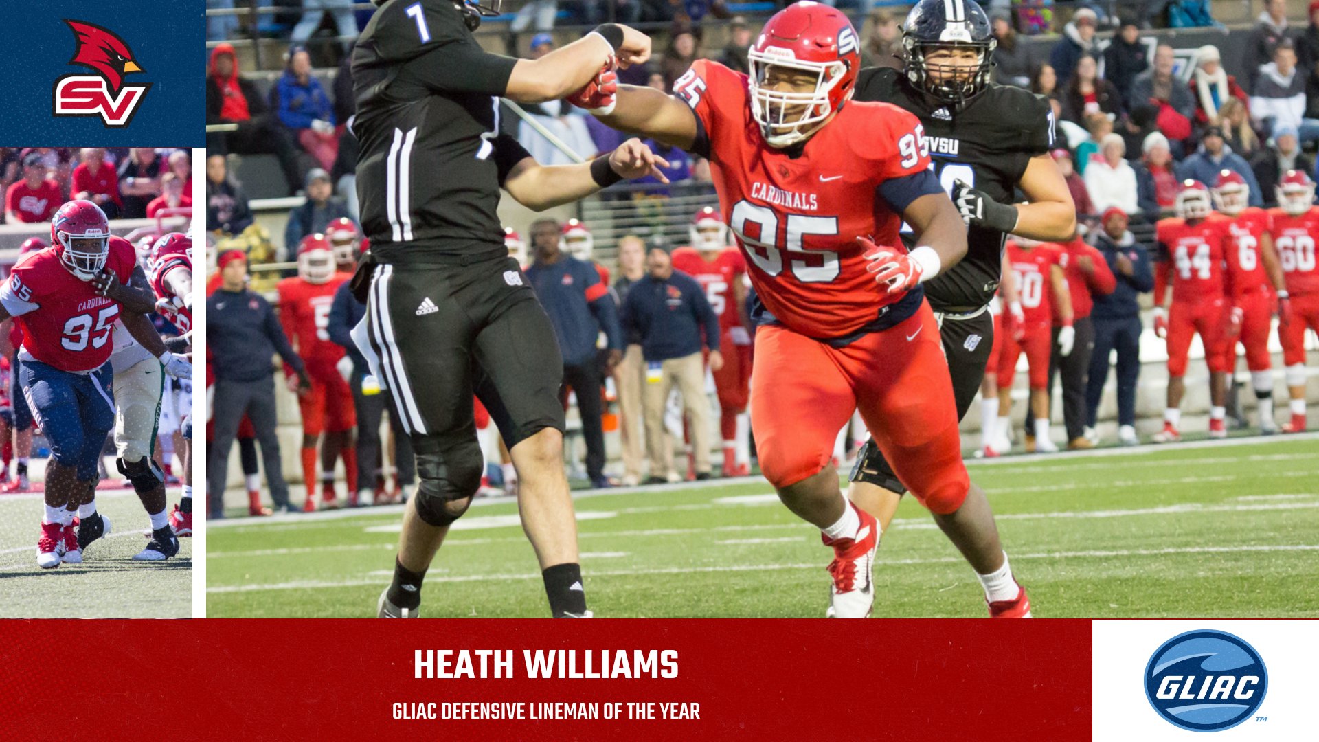 Heath Williams headlines All-GLIAC selections as GLIAC Defensive Lineman of the Year