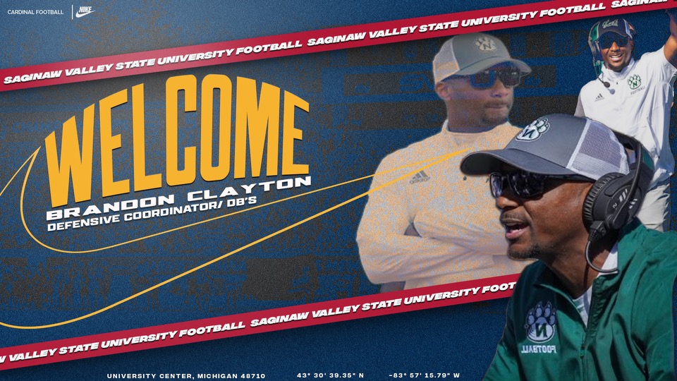 Football Welcomes New Defensive Coordinator Brandon Clayton to Coaching Staff