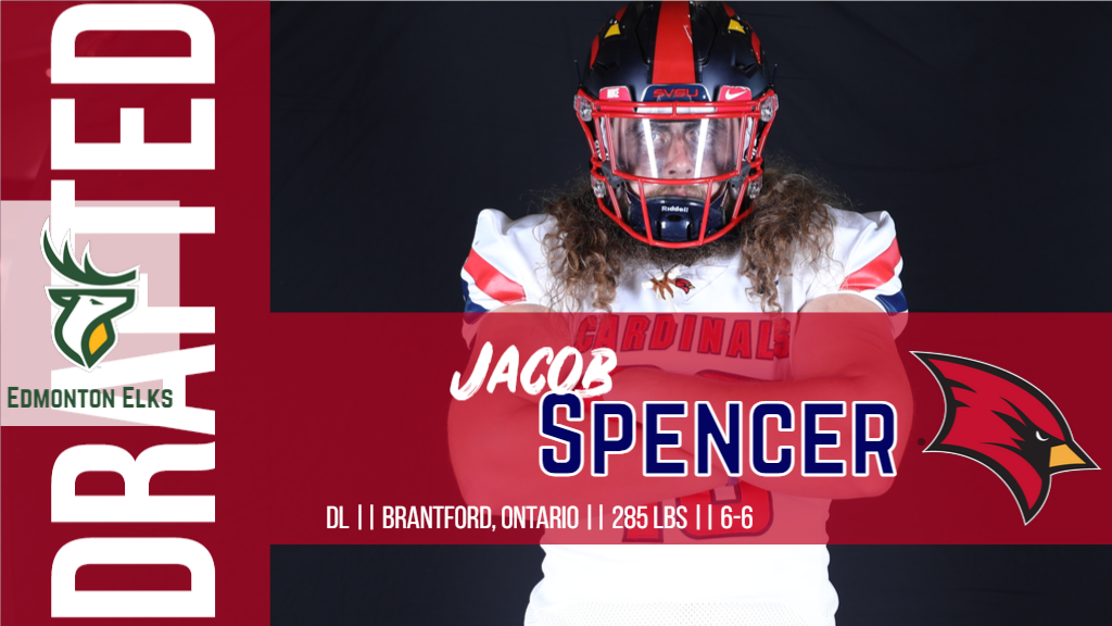 Cardinals Defensive Lineman Jacob Spencer Drafted to CFL&rsquo;s Edmonton Elks