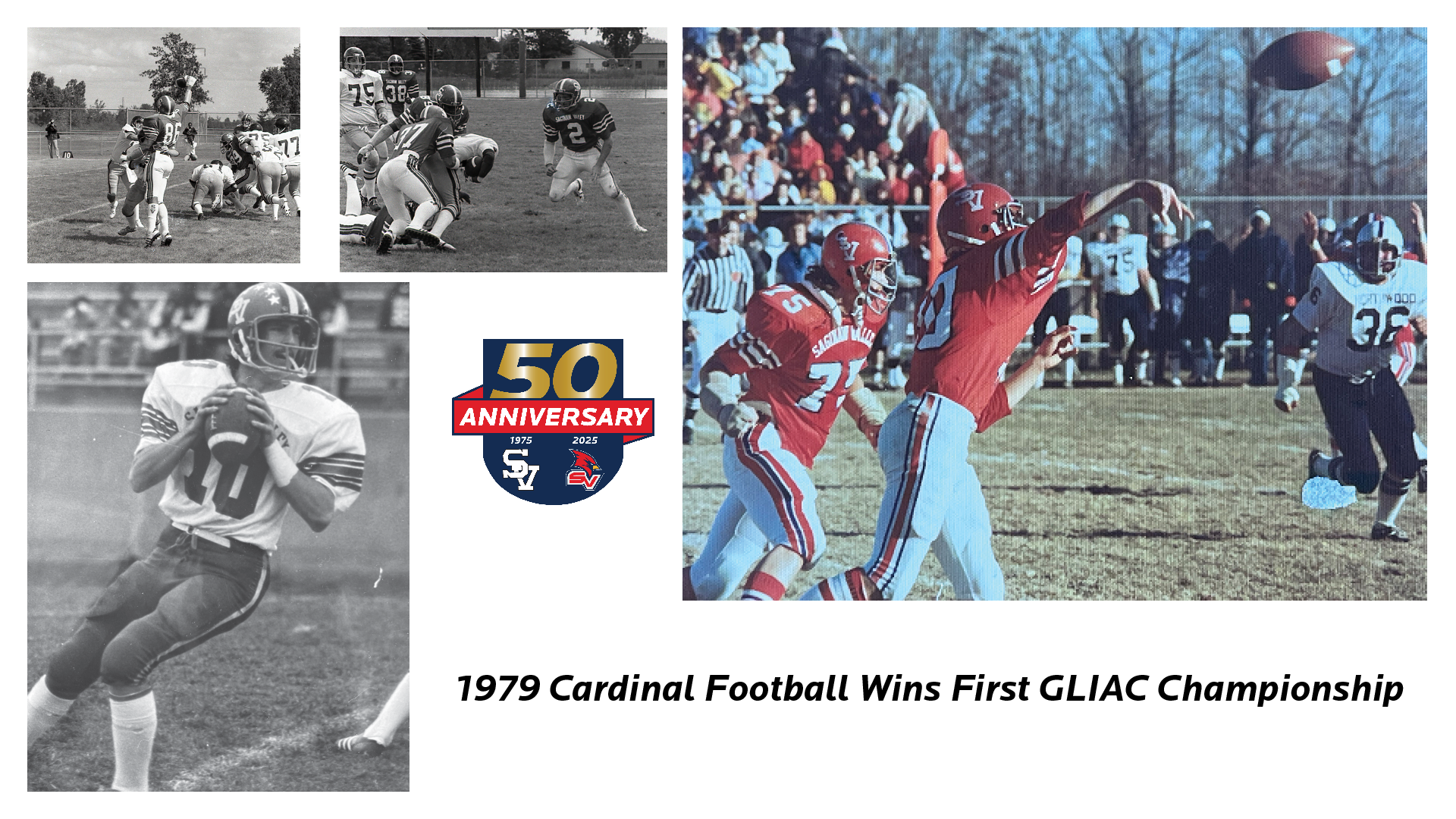 Celebrating 50 Years of Cardinal Football: 1979 Cardinals Win First GLIAC Football Championship in Program History
