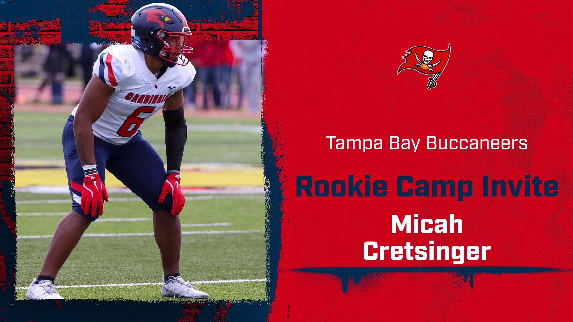 Micah Cretsinger Receives Opportunity with Tampa Bay Buccaneers