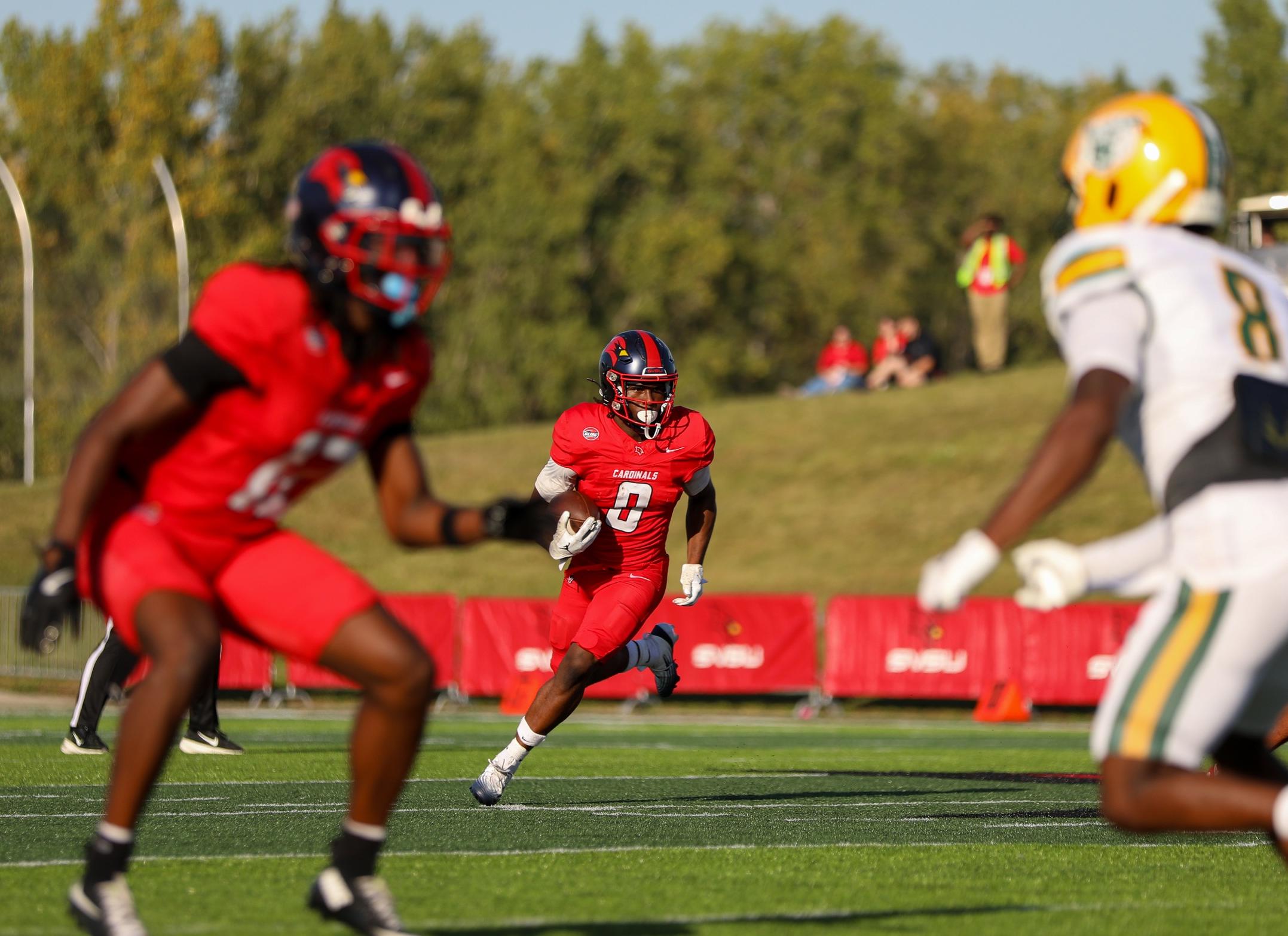 Cardinals Cruise Past Wildcats on Homecoming
