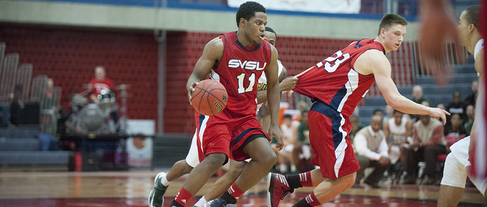 SVSU Men Fall To North Division Leading Lakers, 77-69