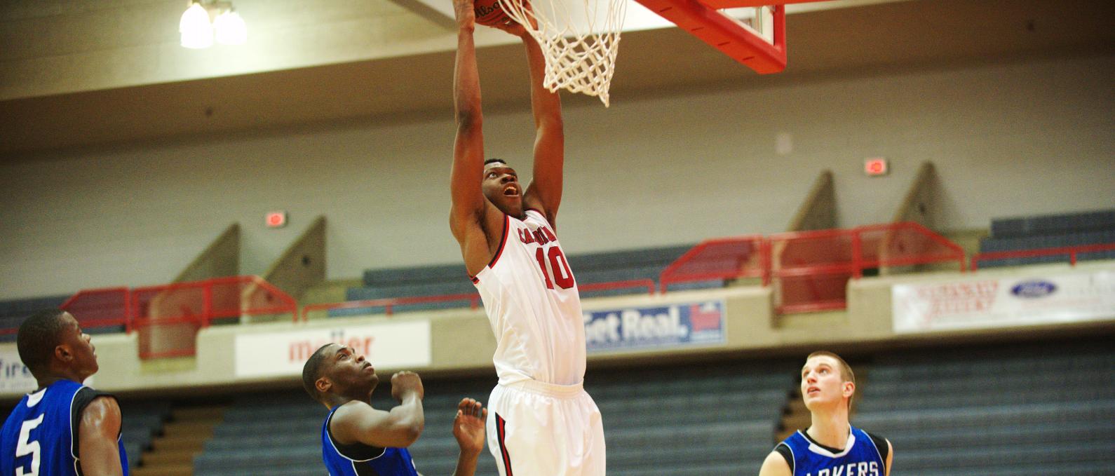 SVSU Men Fall To #25 Lake State, 63-52
