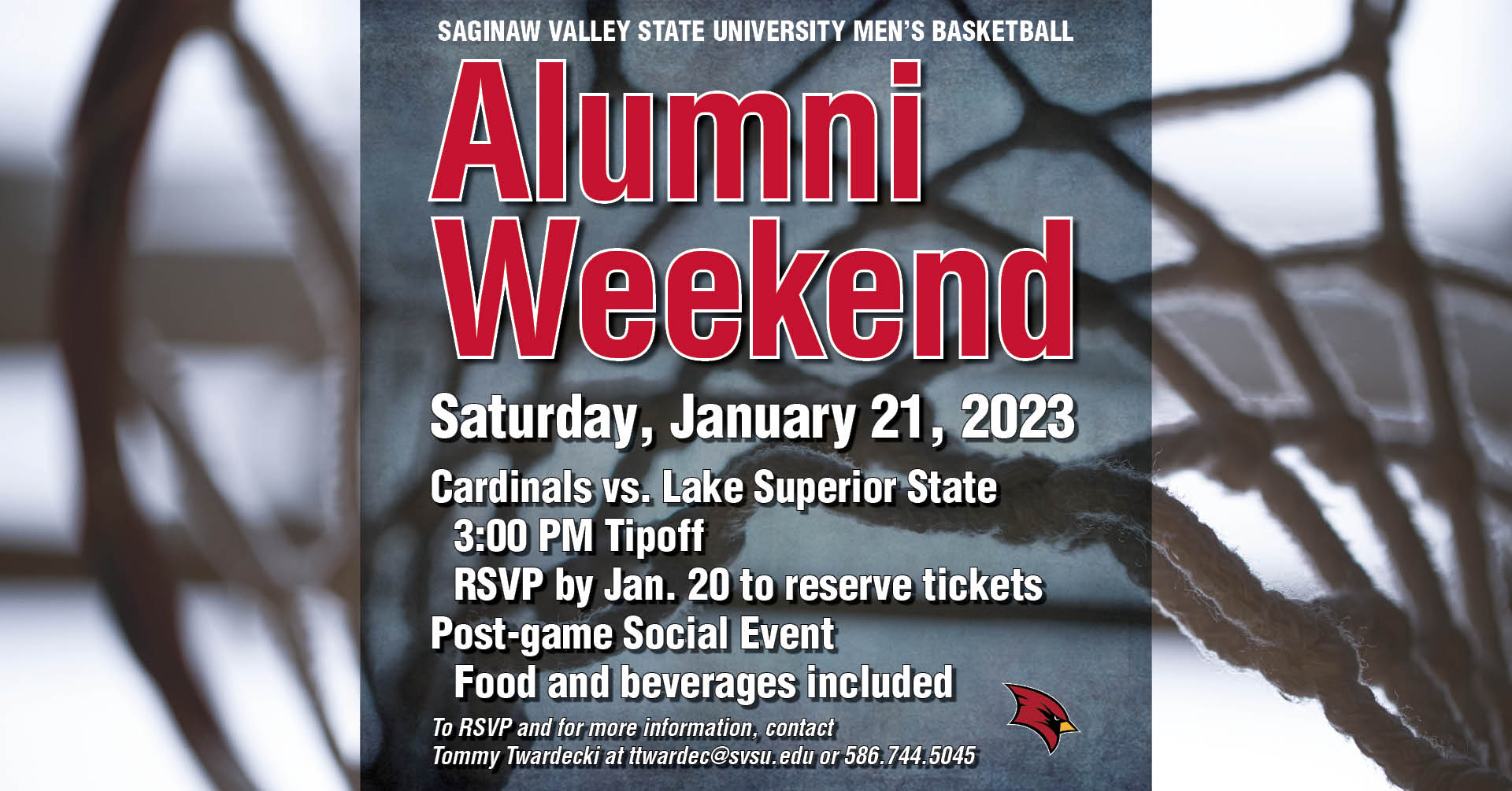 Men&rsquo;s Basketball Alumni Weekend takes place Saturday, January 21