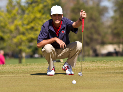 Golf Sits In Eighth Place After First Round Of GVSU Arendsen