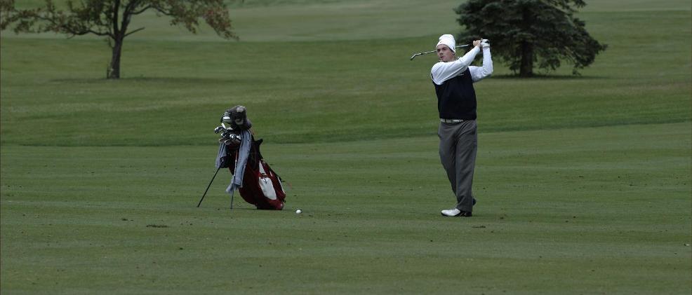 Carter Marsh tied for the low SVSU round with a 74 on day two of the NCAA Midwest / Central Super Regionals