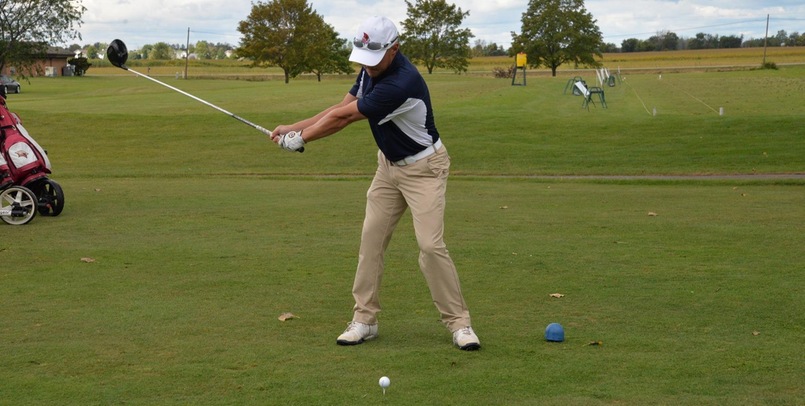 Men's Golf Sits 4th After Opening Round of Greyhound Invitational