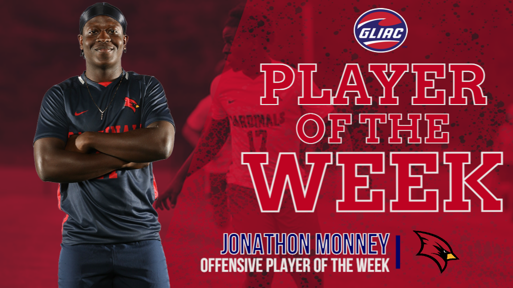 Monney wins second straight GLIAC POTW honor