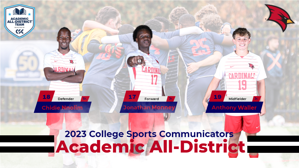 Three Men&rsquo;s Soccer Players Named College Sports Communicators Academic All-District&reg;