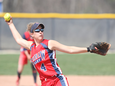 Saginaw Valley Takes Game One from Hillsdale, 13-3 Game Two Postponed