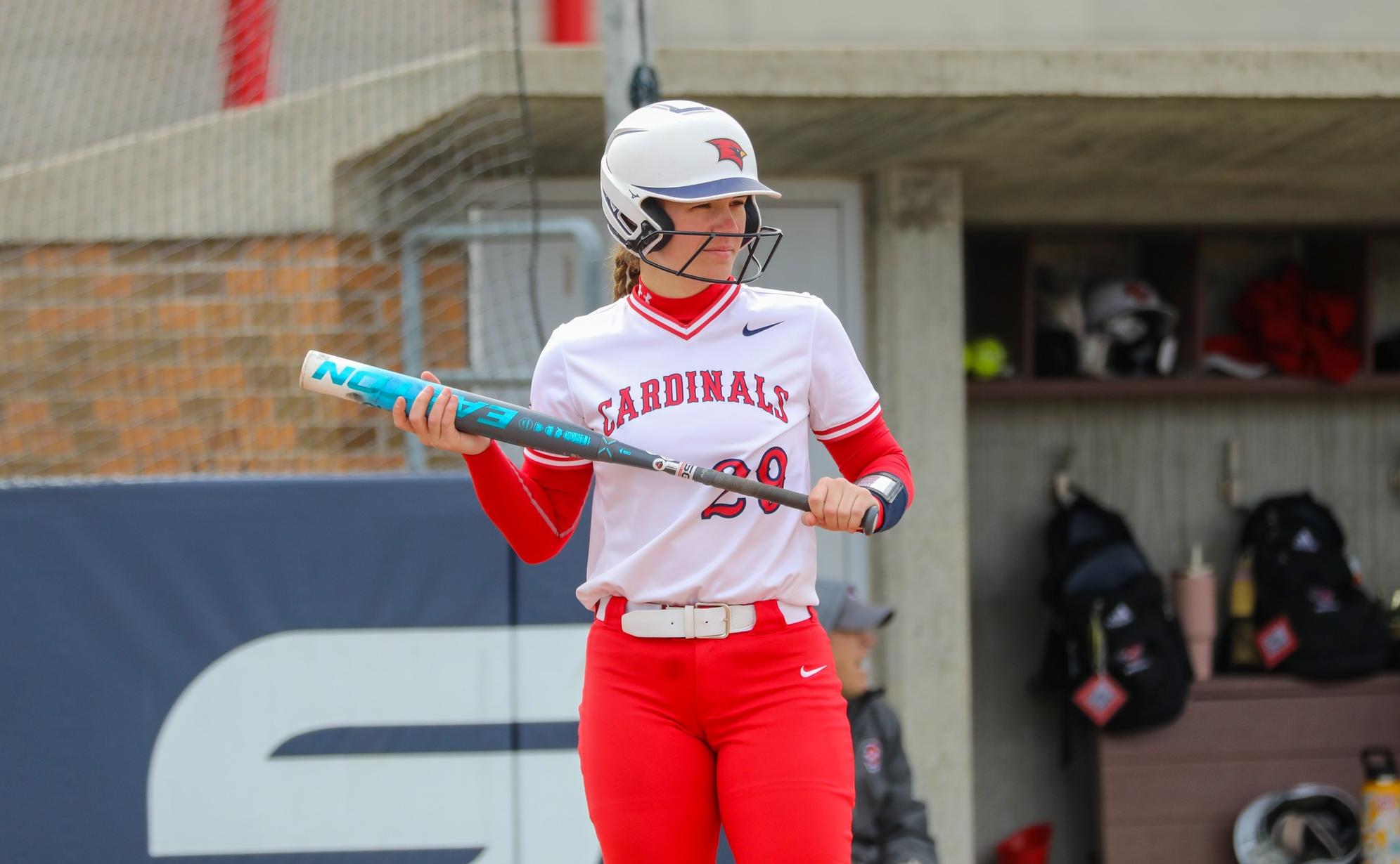 Softball Splits at Wayne State