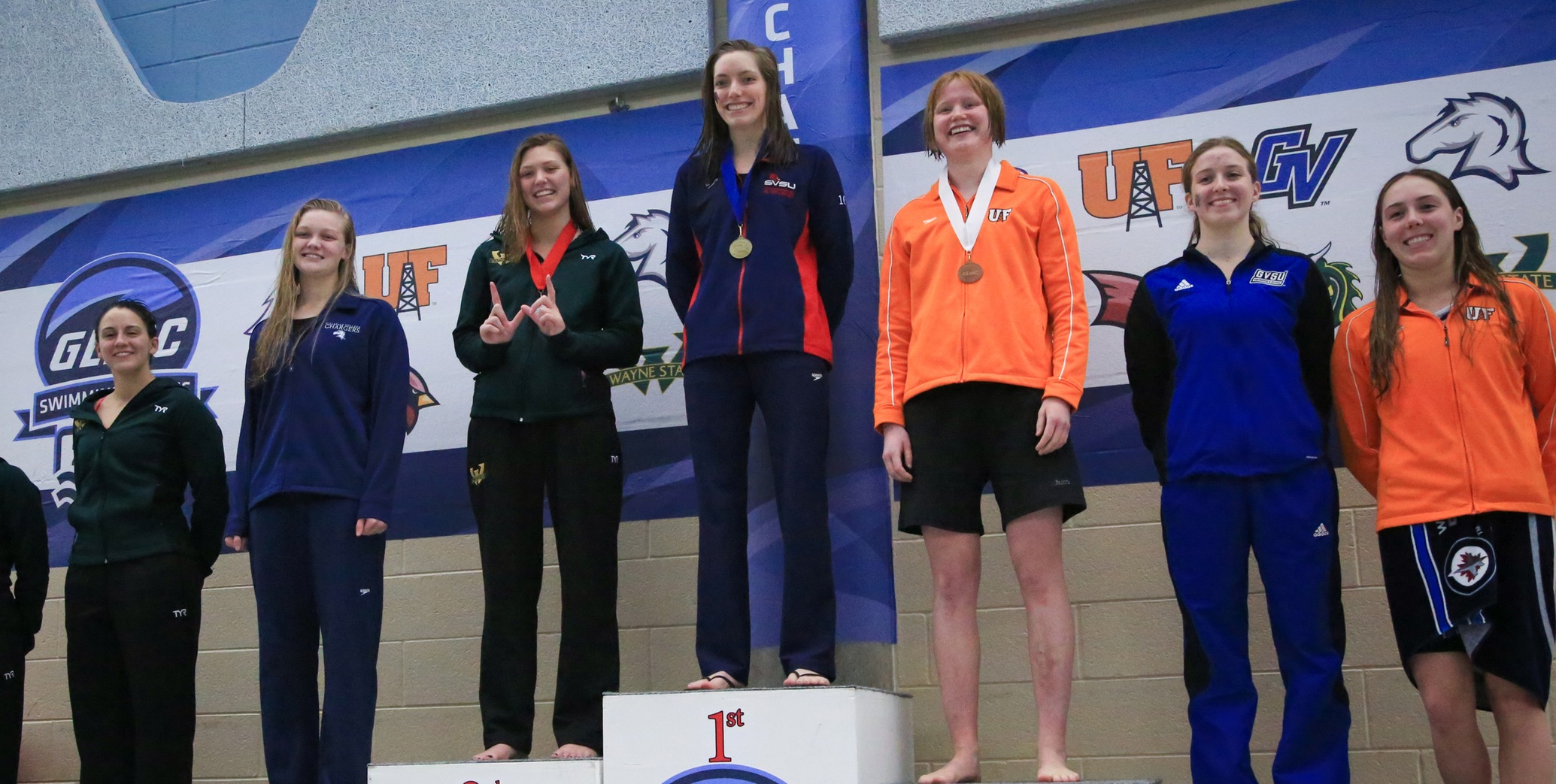 Lydia Mattar claimed SVSU's first ever GLIAC title in the 200 breaststroke in Saturday's final day of competition...