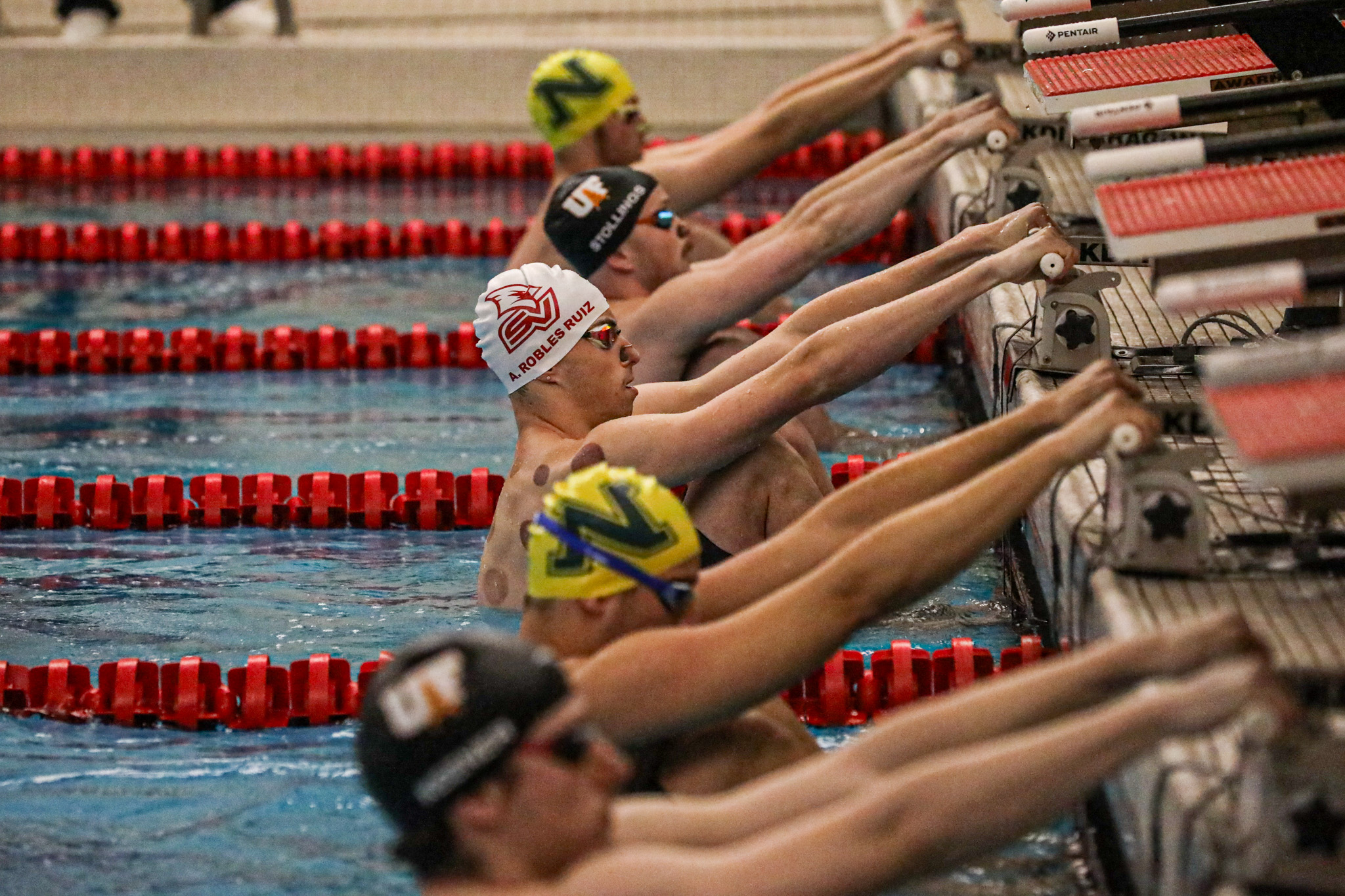 Robles Ruiz Wins 100-Yard Butterfly on Day Two of GLIAC Championships