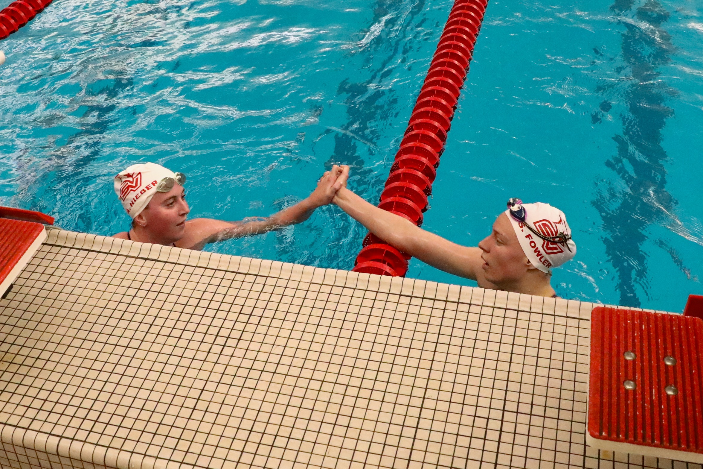 Swimming & Diving Splits Against Wayne State to Open 2025