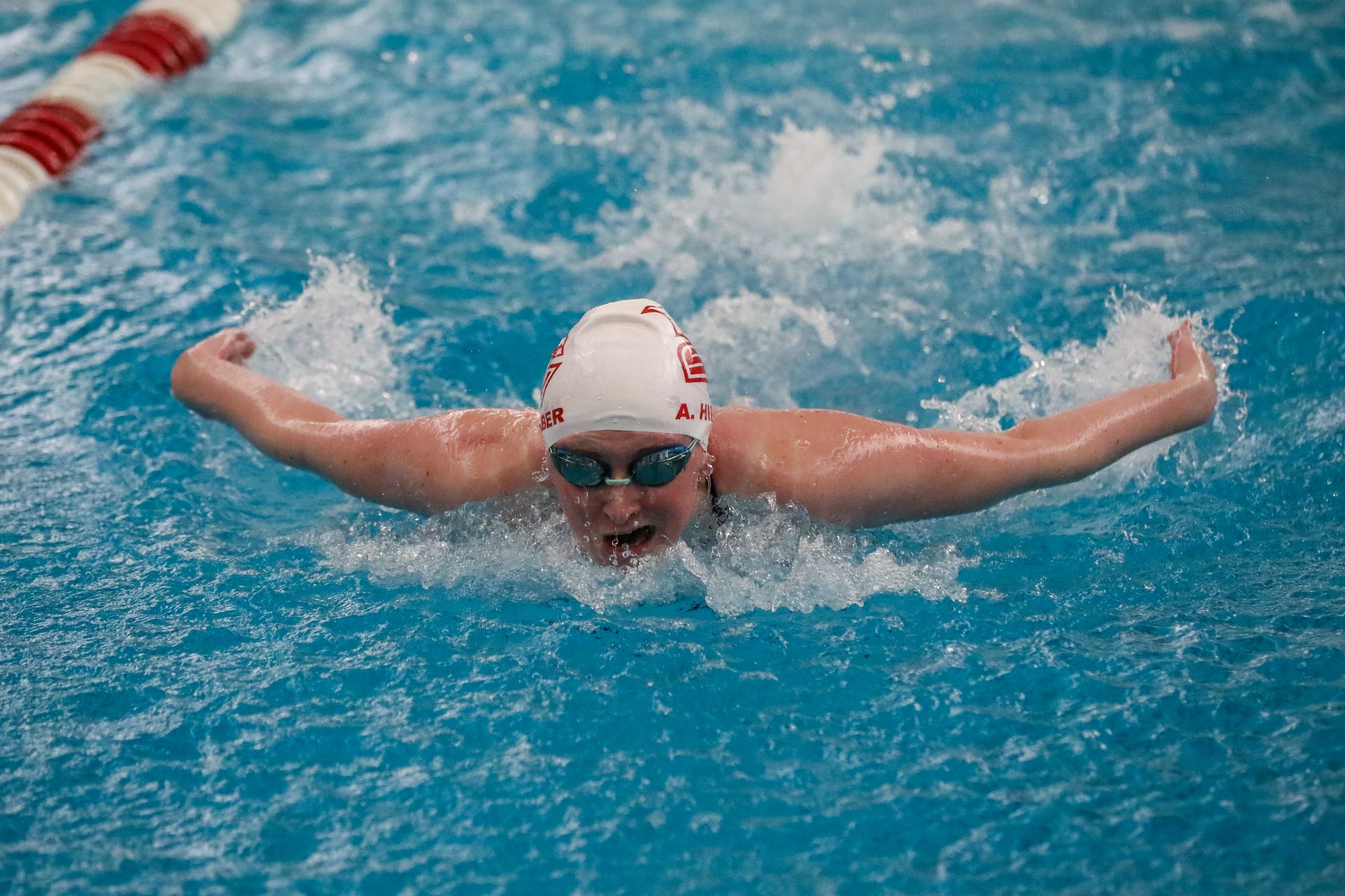 Swimming & Diving Records Twelve DII B Cut Standard Finishes