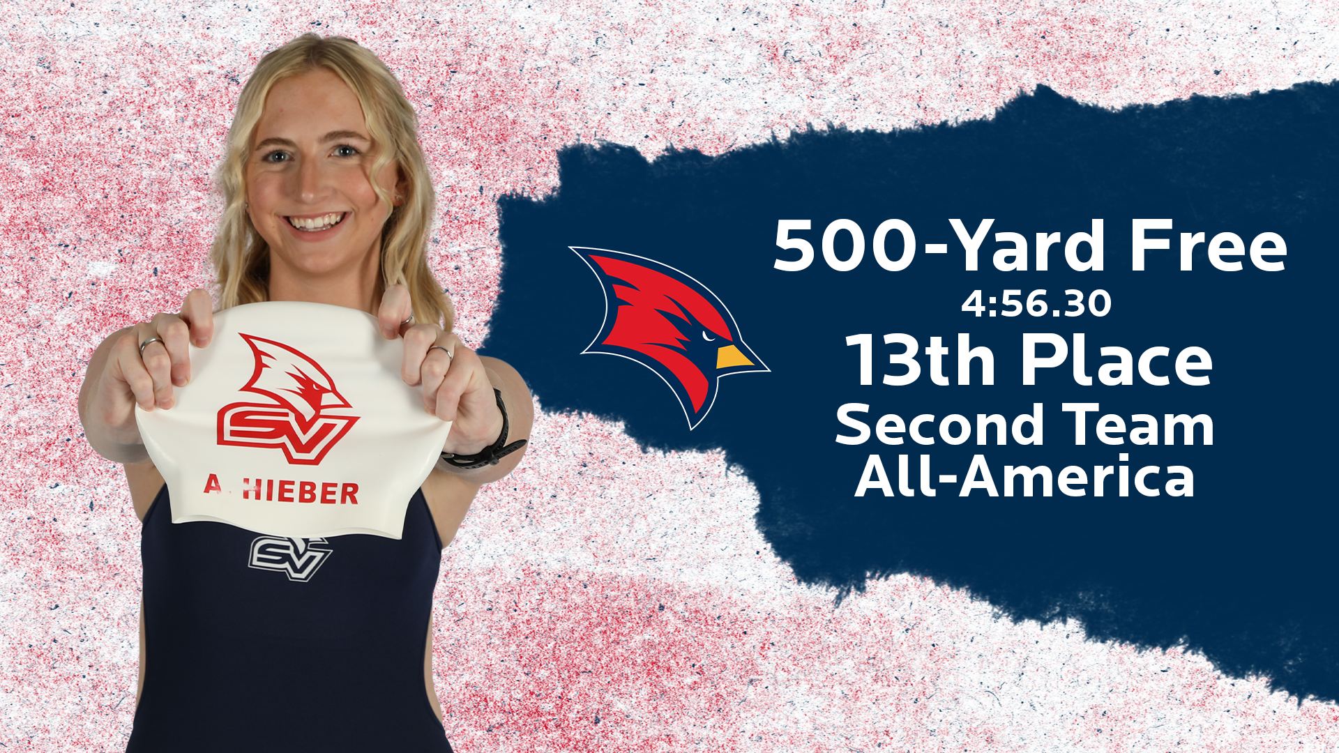 Hieber Earns Third All-America Honors of the National Championships