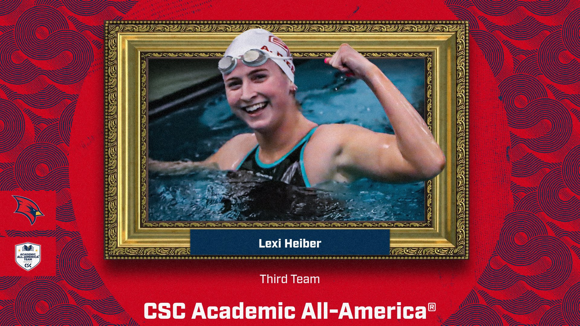 Hieber Earns CSC Academic All-America Honors; Six Cardinals Named All-District