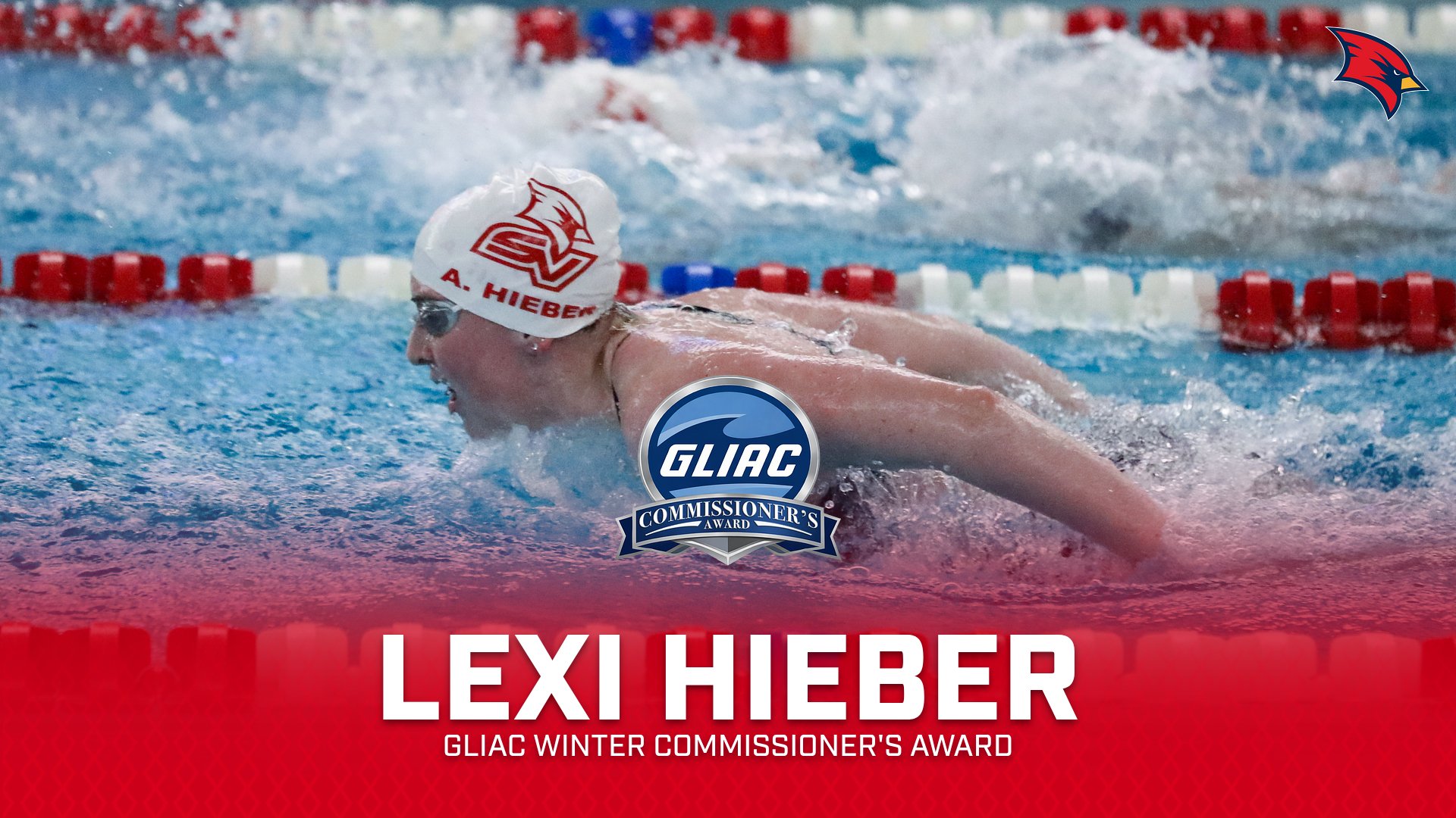 Lexi Hieber Receives GLIAC Winter Commissioner&rsquo;s Award Honors