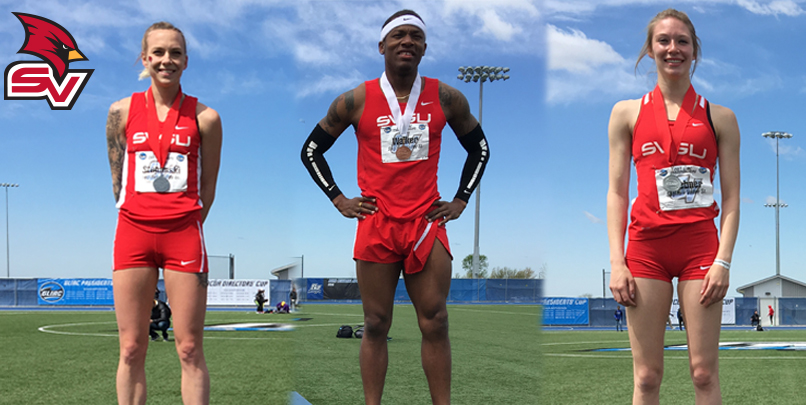 Taylor Stepanski, Jullane Walker and Lauren Huebner all posted podium finishes on the third day of the GLIAC Championships...