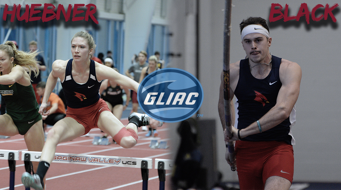 Black, Huebner Named GLIAC Commissioner's Award Recipients