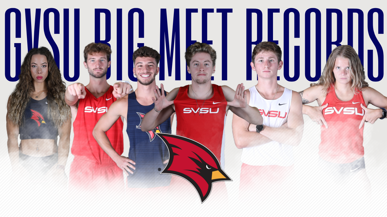Cardinals Break Three School Records at GVSU Big Meet