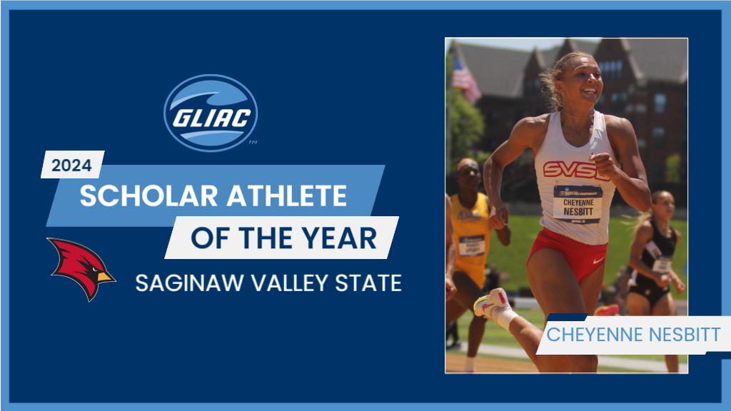 Cheyenne Nesbitt Becomes First Cardinal to Win GLIAC Scholar-Athlete of the Year Distinction