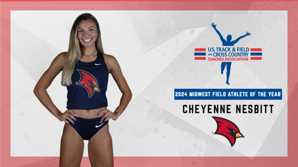 Cheyenne Nesbitt Named USTFCCCA Midwest Women&rsquo;s Field Athlete of the Year