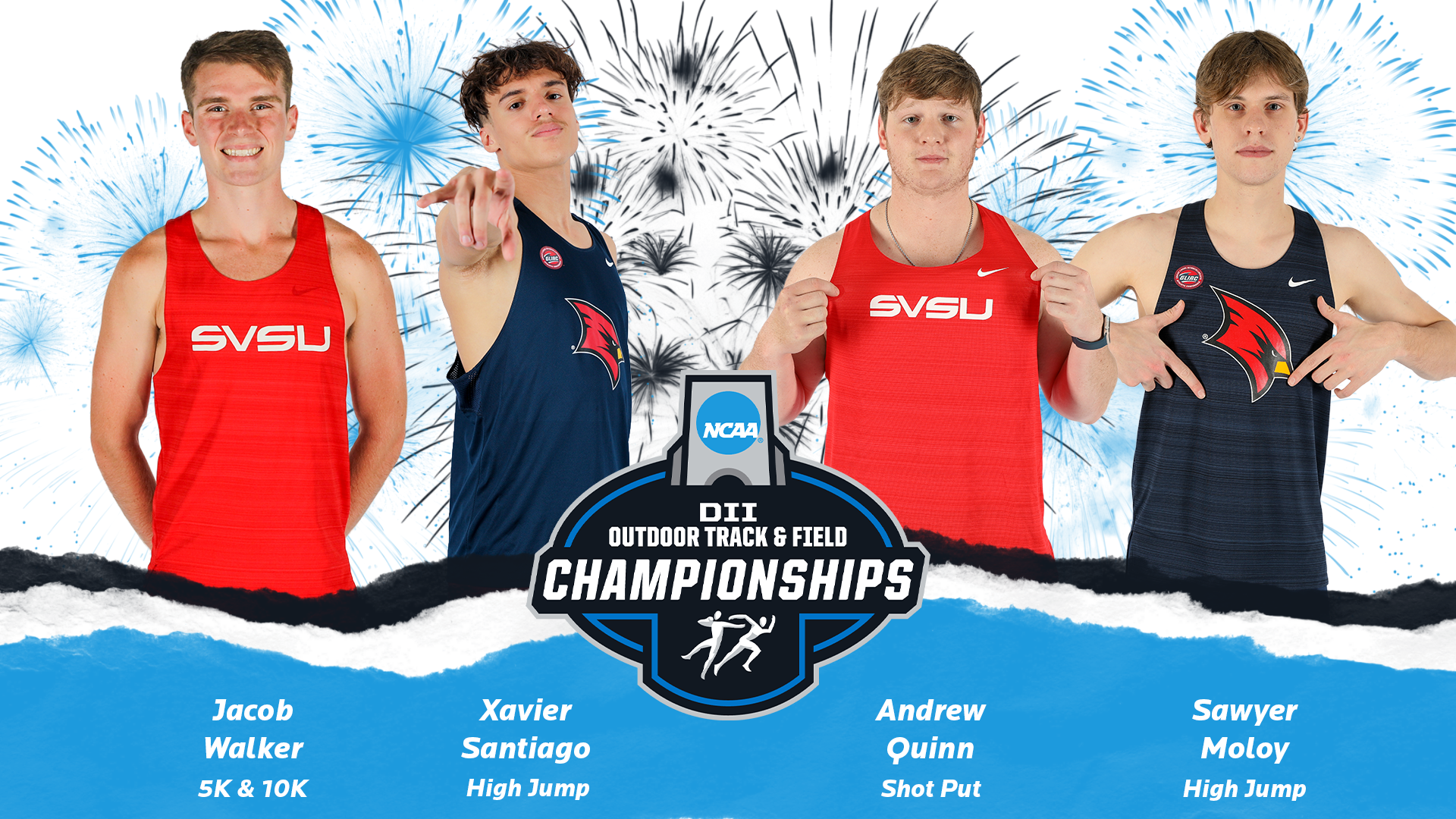 Four Cardinal Men Qualify for NCAA Division II Outdoor Championships