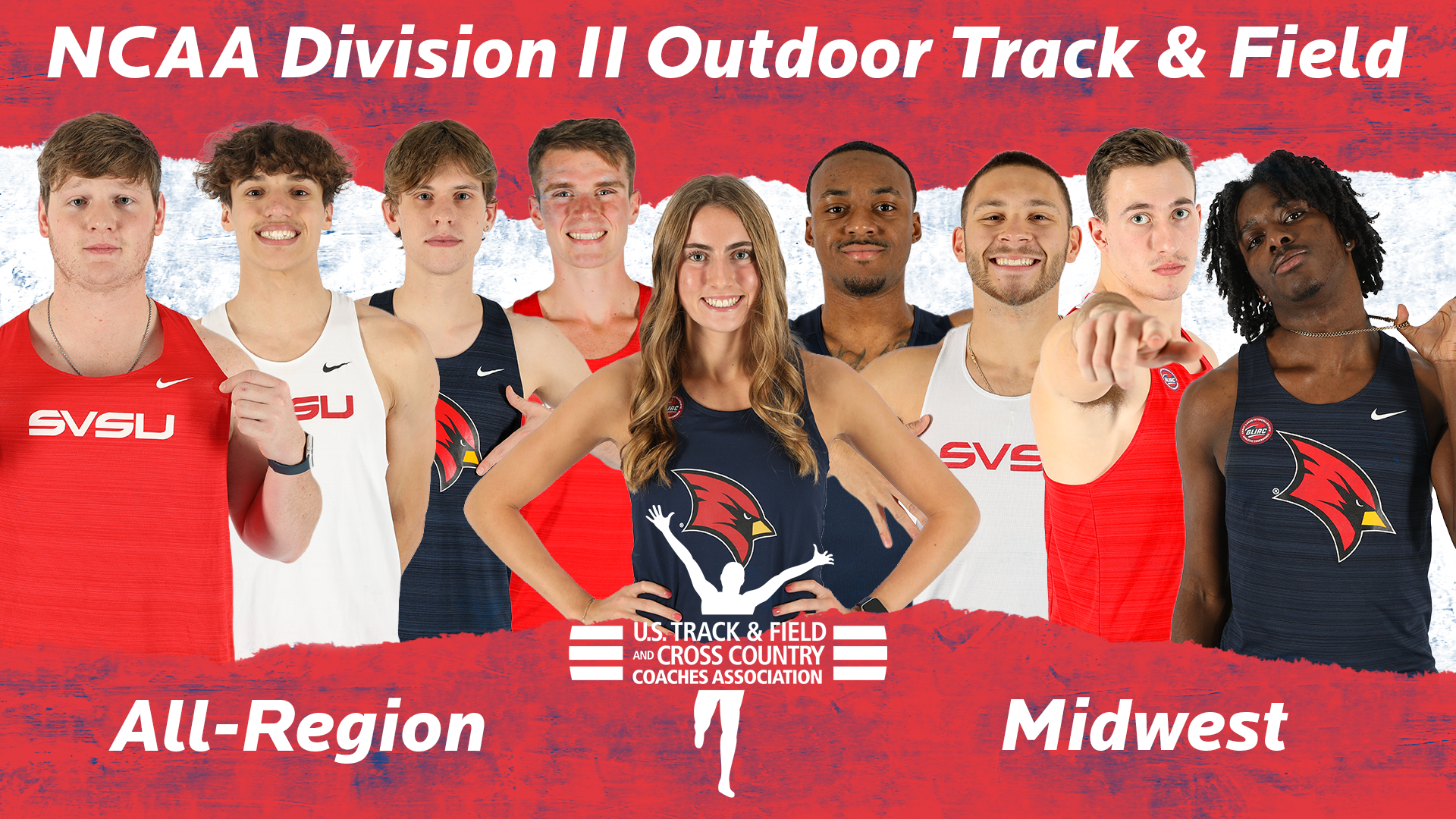 Nine Cardinal Track and Field Athletes Named to USTFCCA All-Midwest Region Team