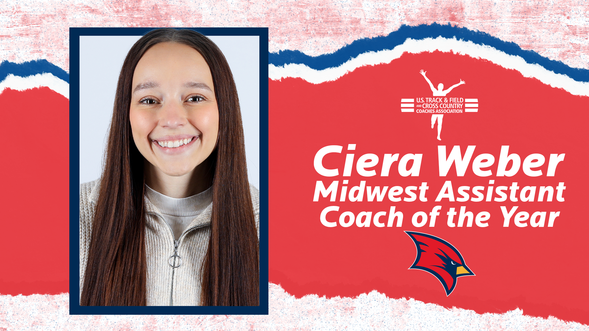 Ciera Weber Named Midwest Region Assistant Coach of the Year
