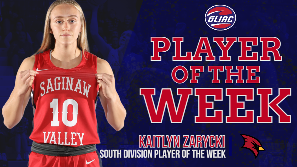 Zarycki takes third straight GLIAC award