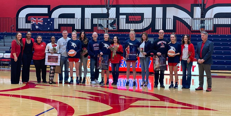 No. 2 GVSU holds off SVSU 56-49 on Senior Day