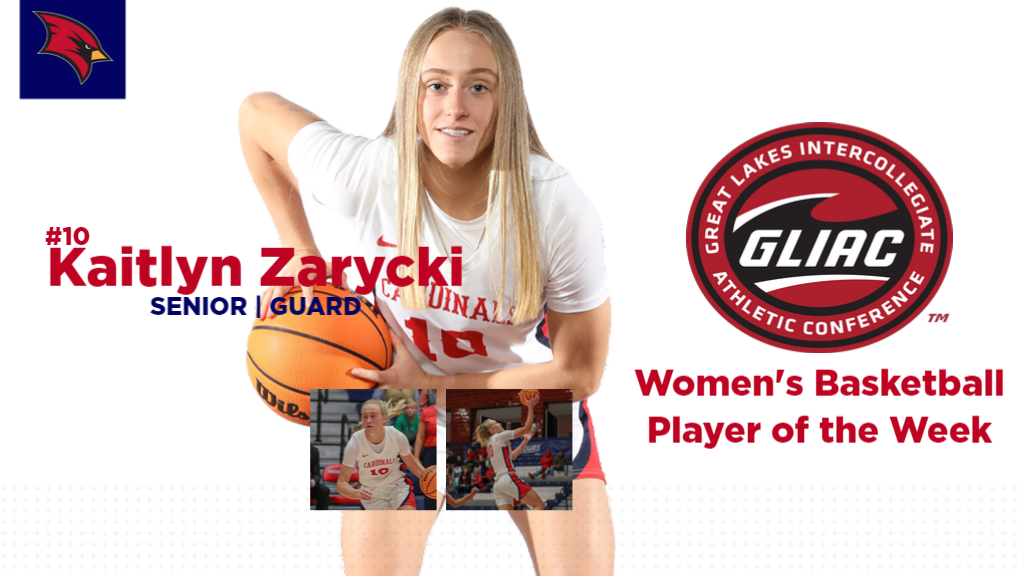 Zarycki Claims Back-To-Back GLIAC Player of the Week Awards