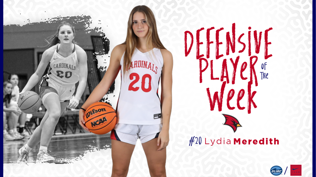 Meredith Earns Second GLIAC Defensive Player of the Week Award