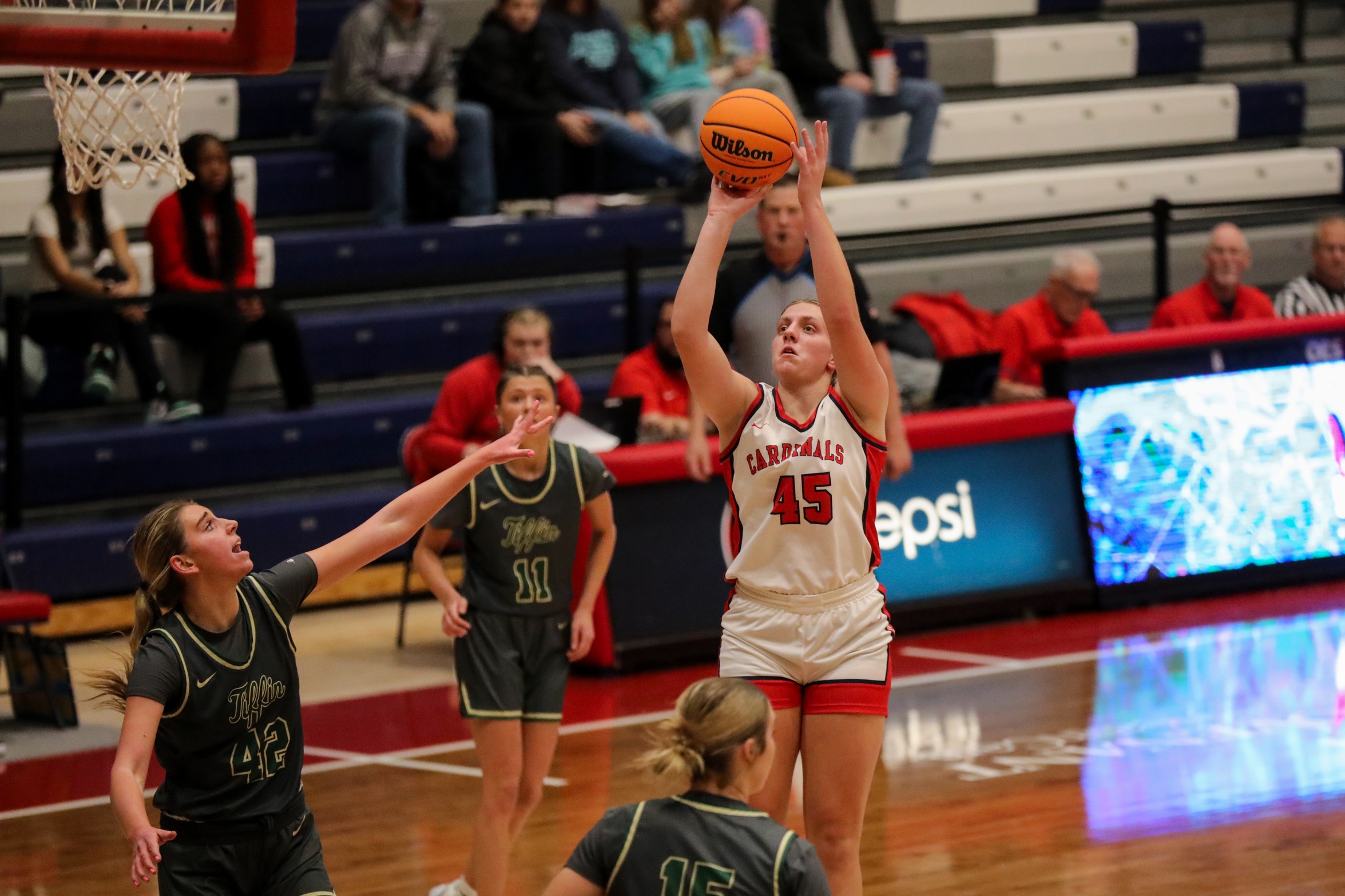Cardinals Surge to Win Eighth Straight Meeting Against Tiffin