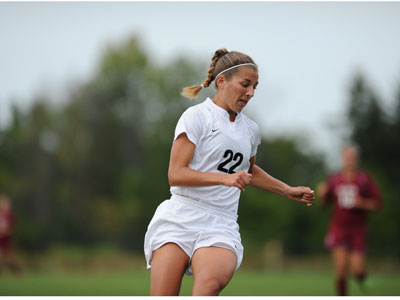 Renee Privette led the Cardinals with two shots in their 2-0 loss at #5 GVSU
