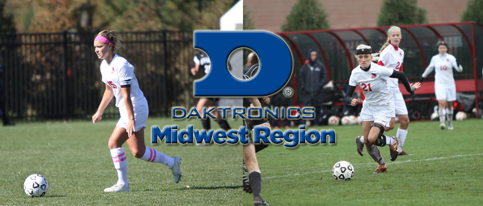 Porter and Aubrey Named Daktronics Inc. First-Team All-Midwest Region