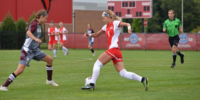 Ashley Henderson had a pair of goals in the victory over Northwood and became the program's all-time leading goal-scorer in the process...