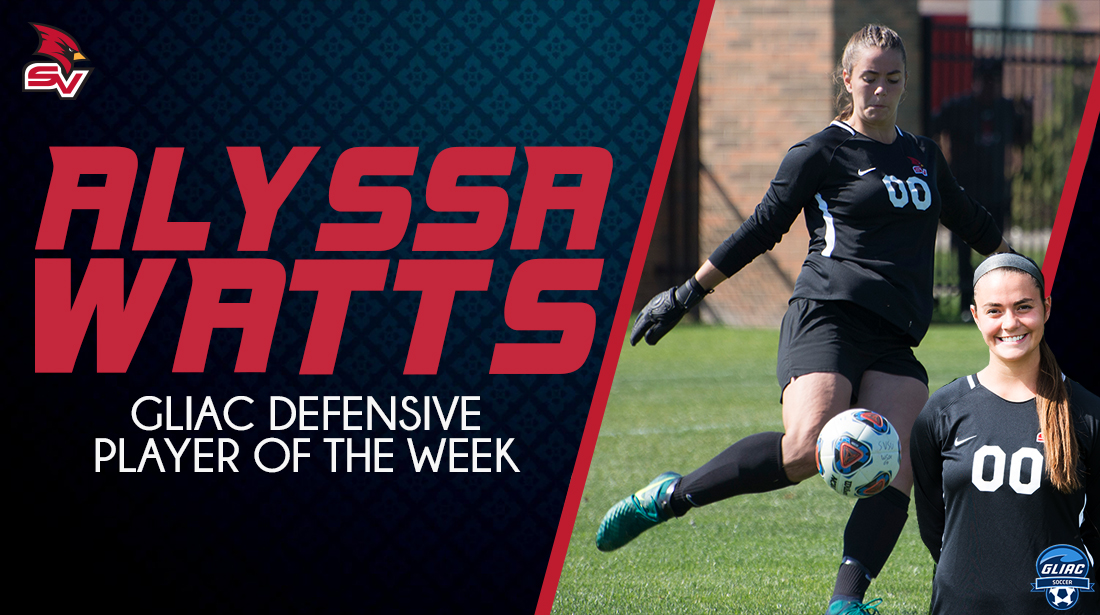 Watts Earns GLIAC Defensive Player of the Week Honors