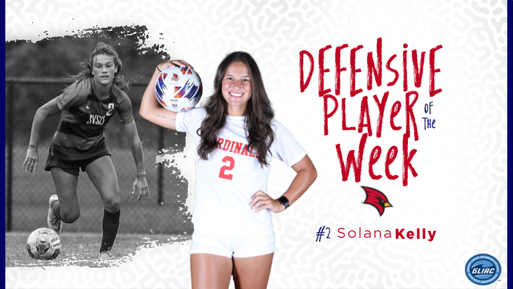 Solana Kelly Named GLIAC Defensive Player of the Week