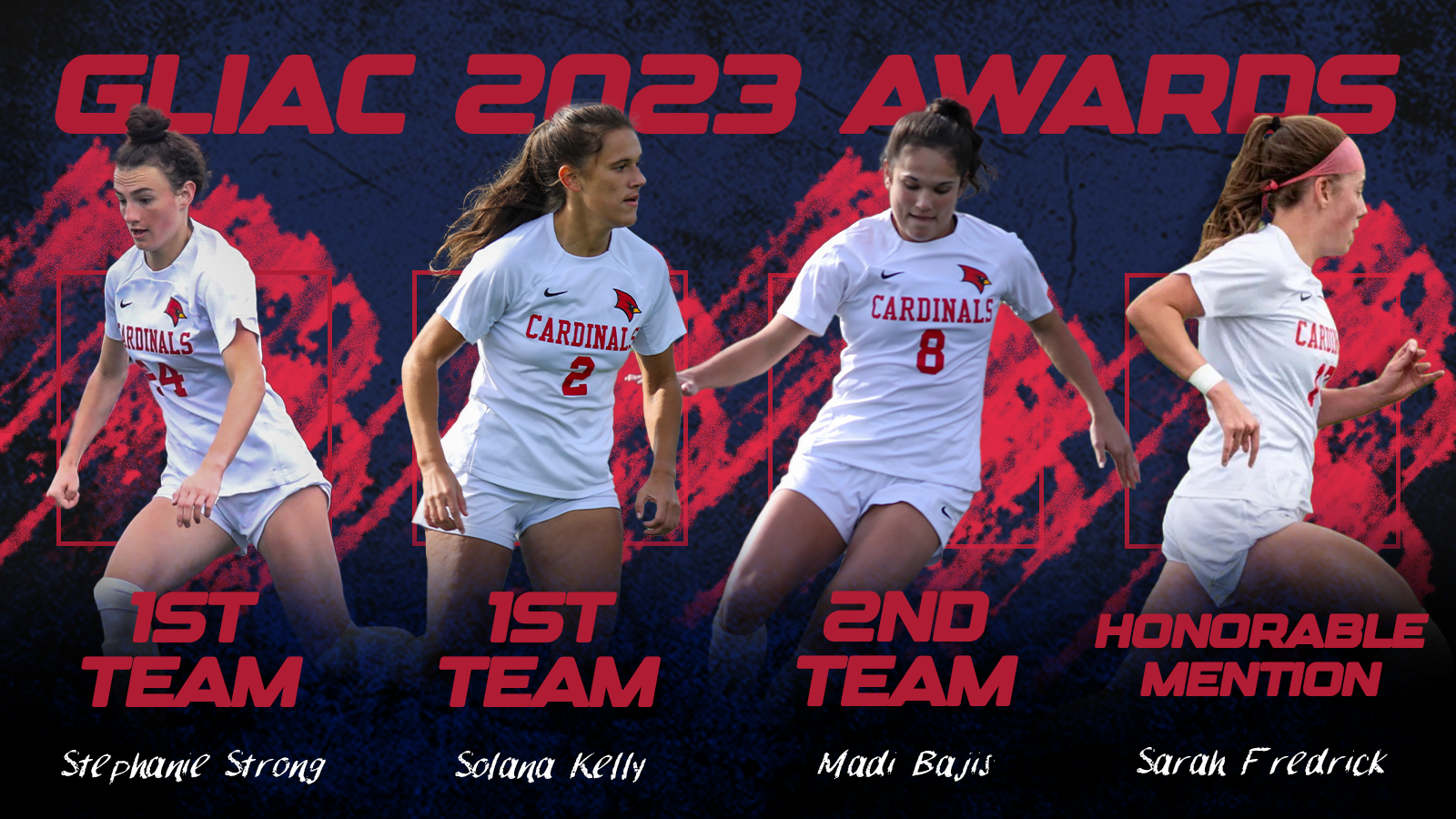 Four Women&rsquo;s Soccer Players Named All-GLIAC Honors