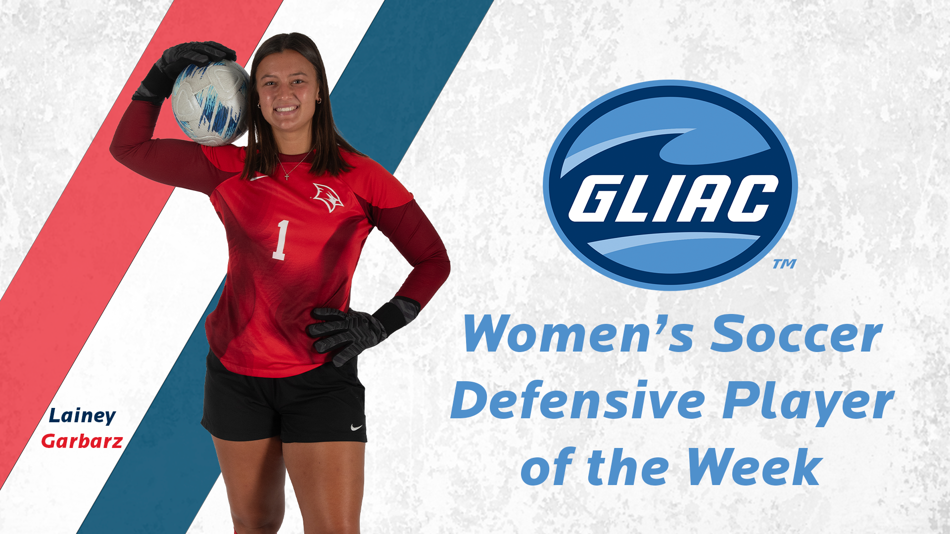 Lainey Garbarz Named GLIAC Defensive Player of the Week