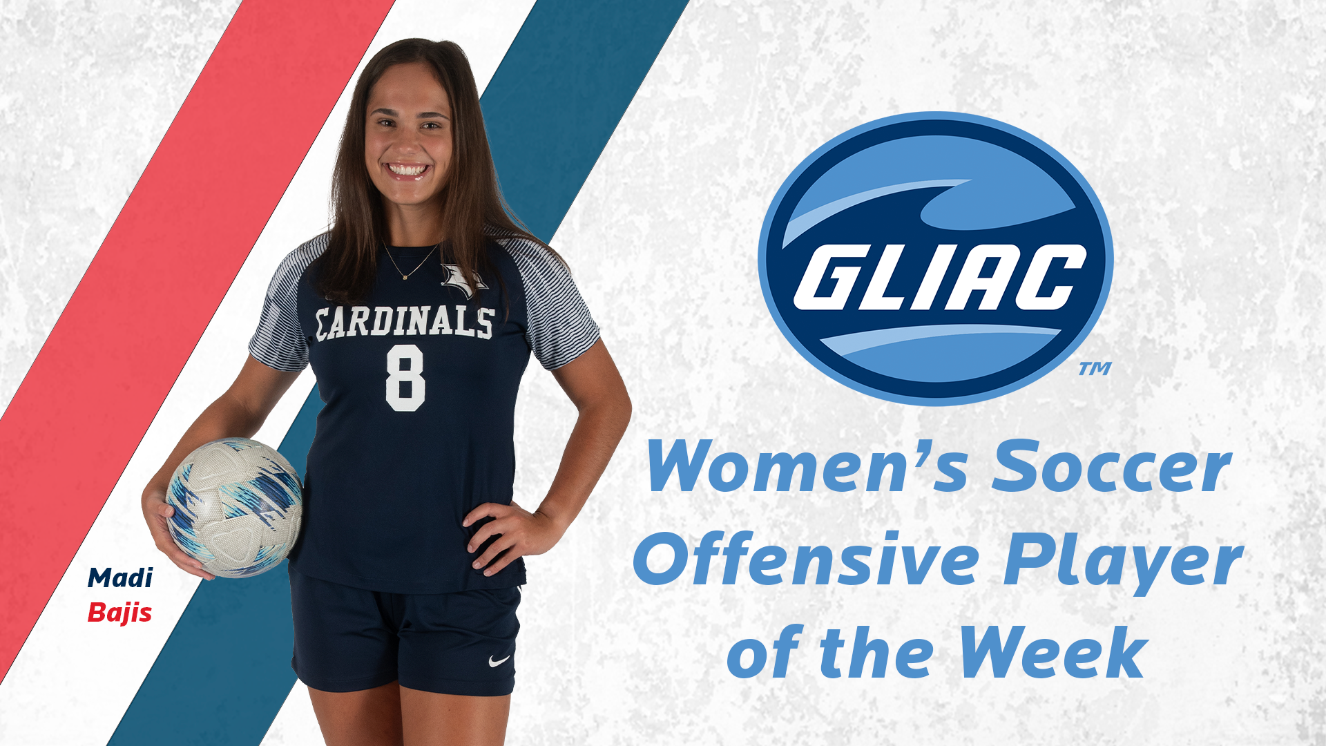 Madi Bajis Named GLIAC Offensive Player of the Week